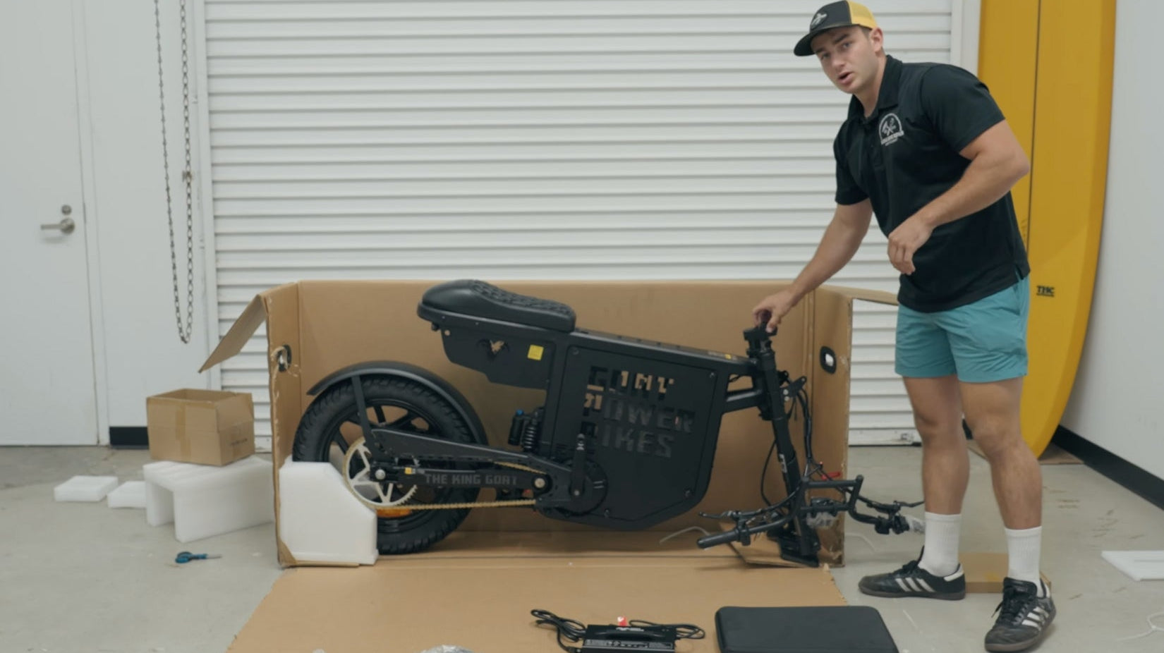 Unboxing & Assembly of the Goat Power Bikes King Goat
