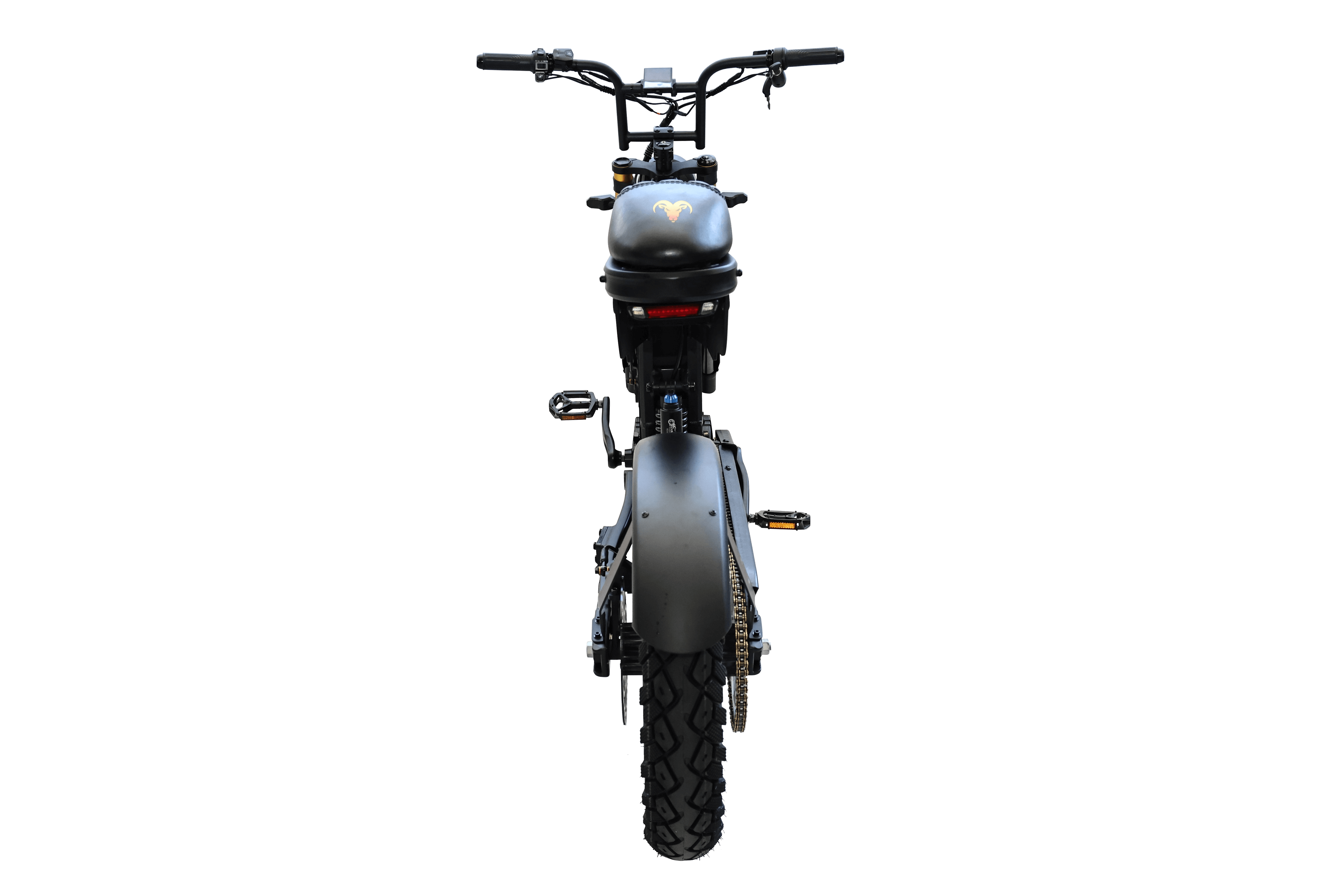 Electric bike on a white background
