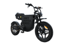 Black electric bike with 'Fort Power Bikes' branding on a white background
