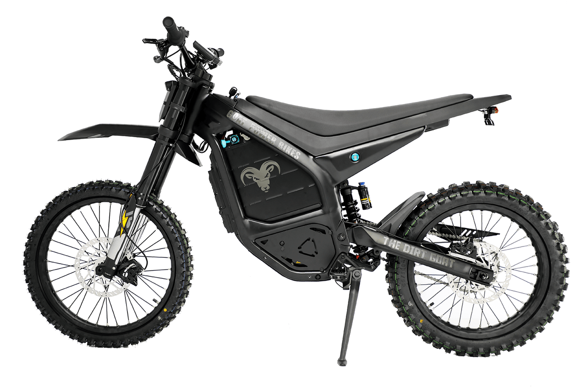 Dirt Goat electric dirt bike by Goat Power Bikes