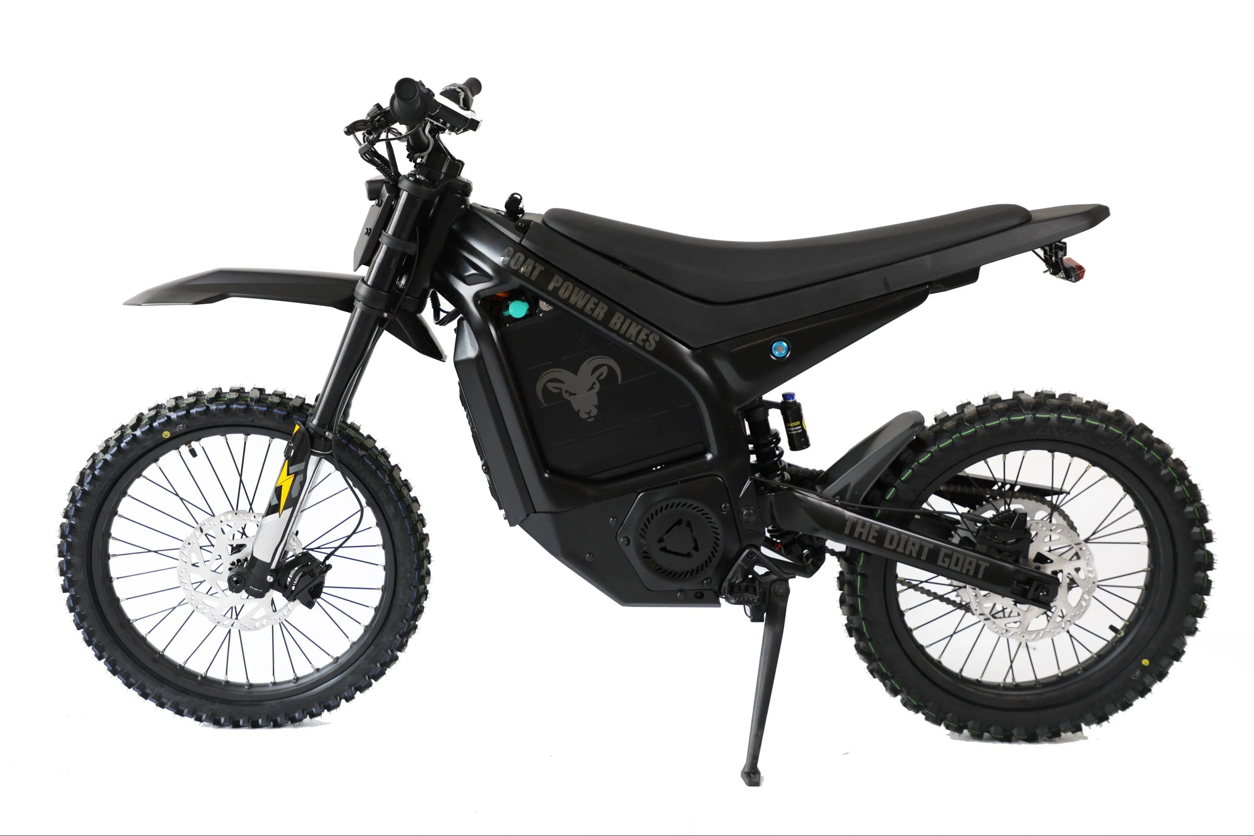 Dirt Goat electric dirt bike by Goat Power Bikes