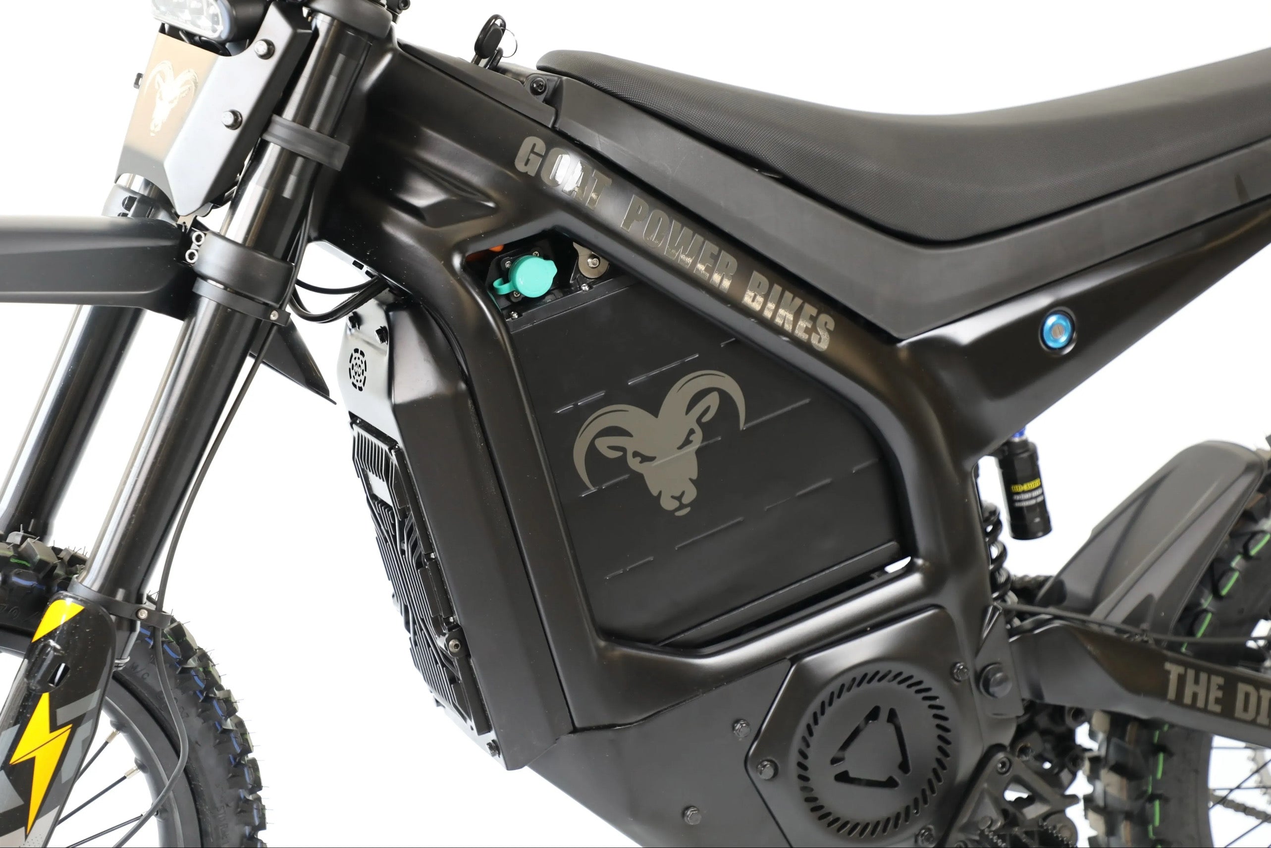 Dirt Goat electric dirt bike by Goat Power Bikes