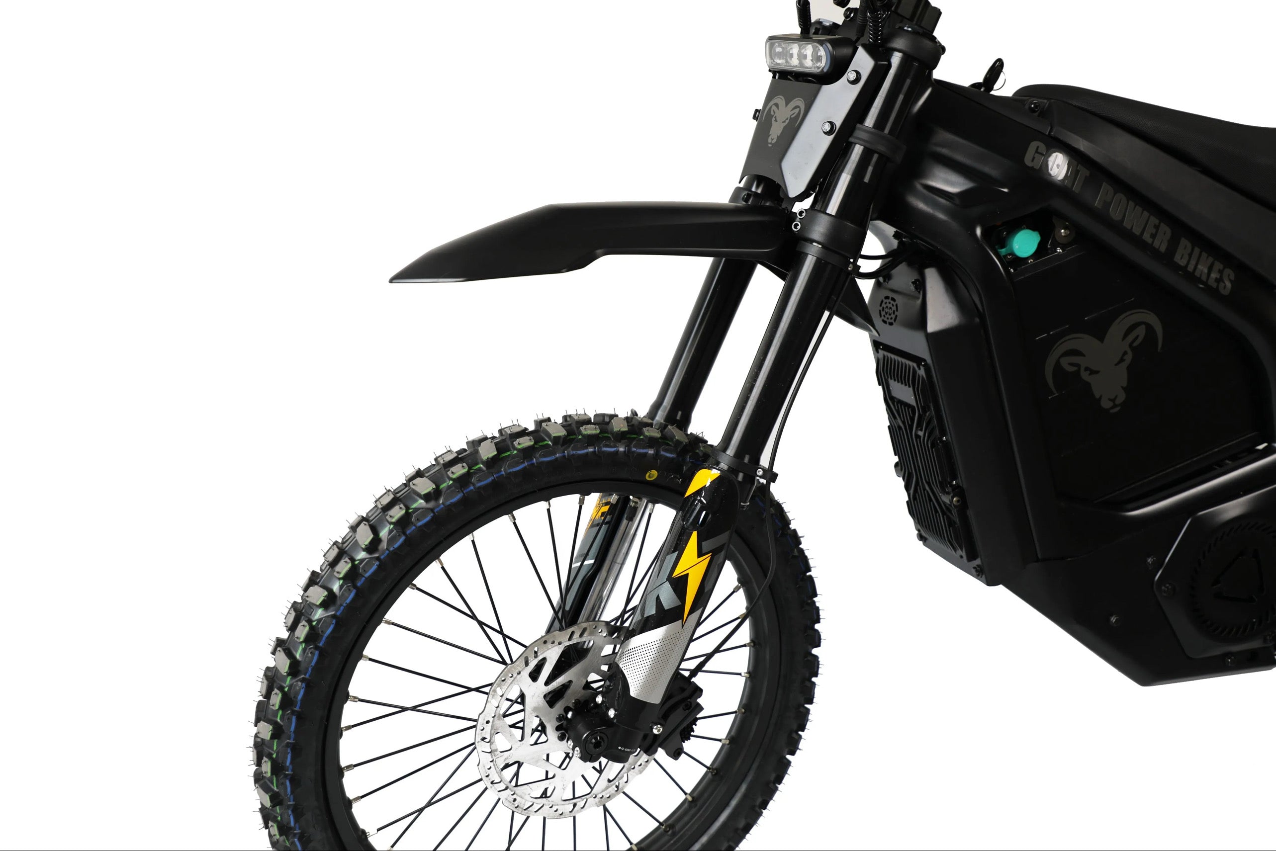 Dirt Goat electric dirt bike by Goat Power Bikes