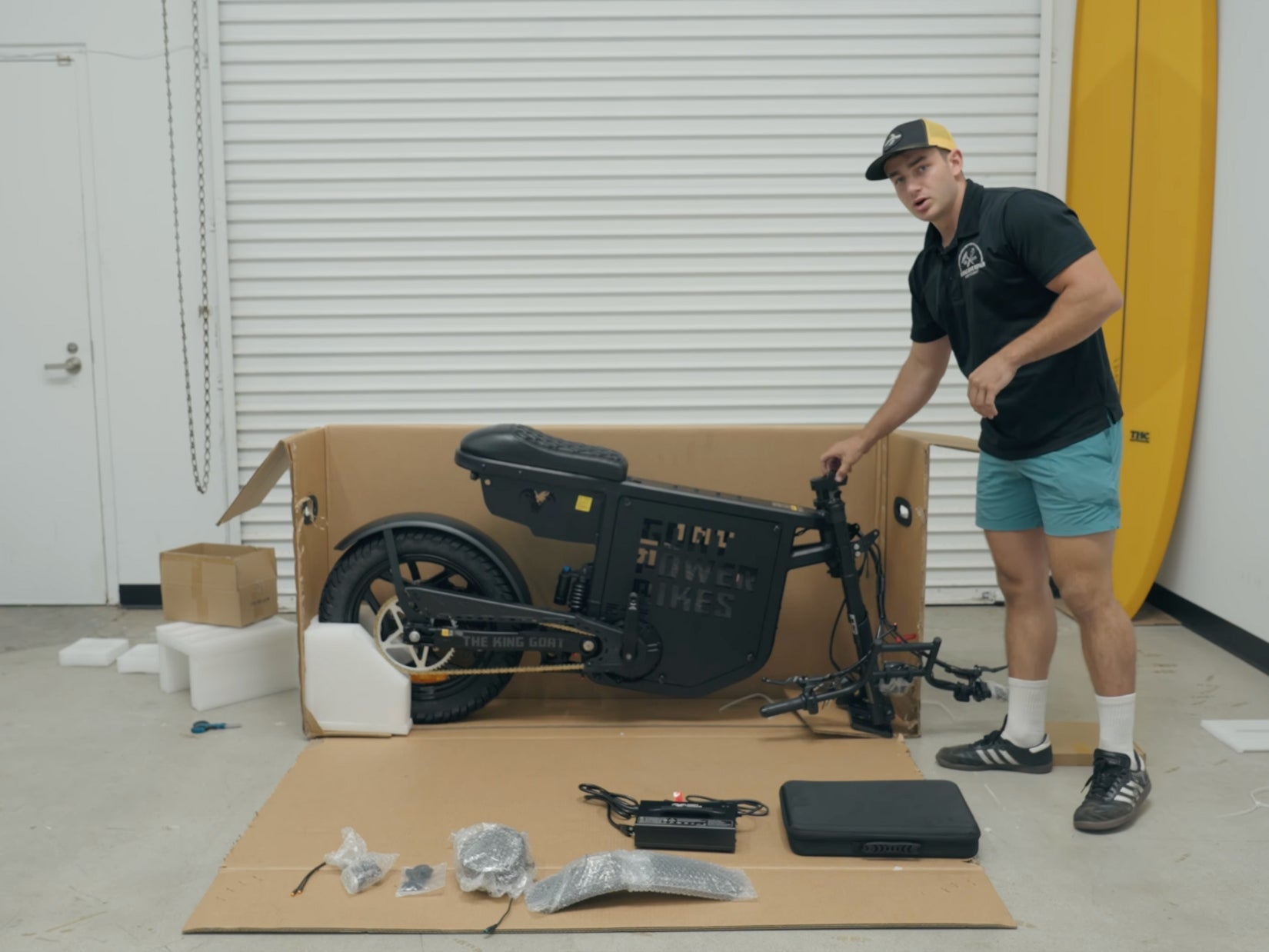 Unboxing & Assembly of the Goat Power Bikes King Goat