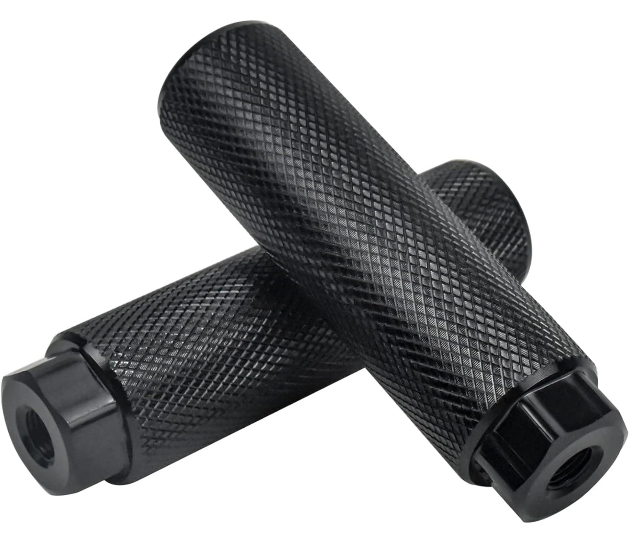 Black bike pegs shop