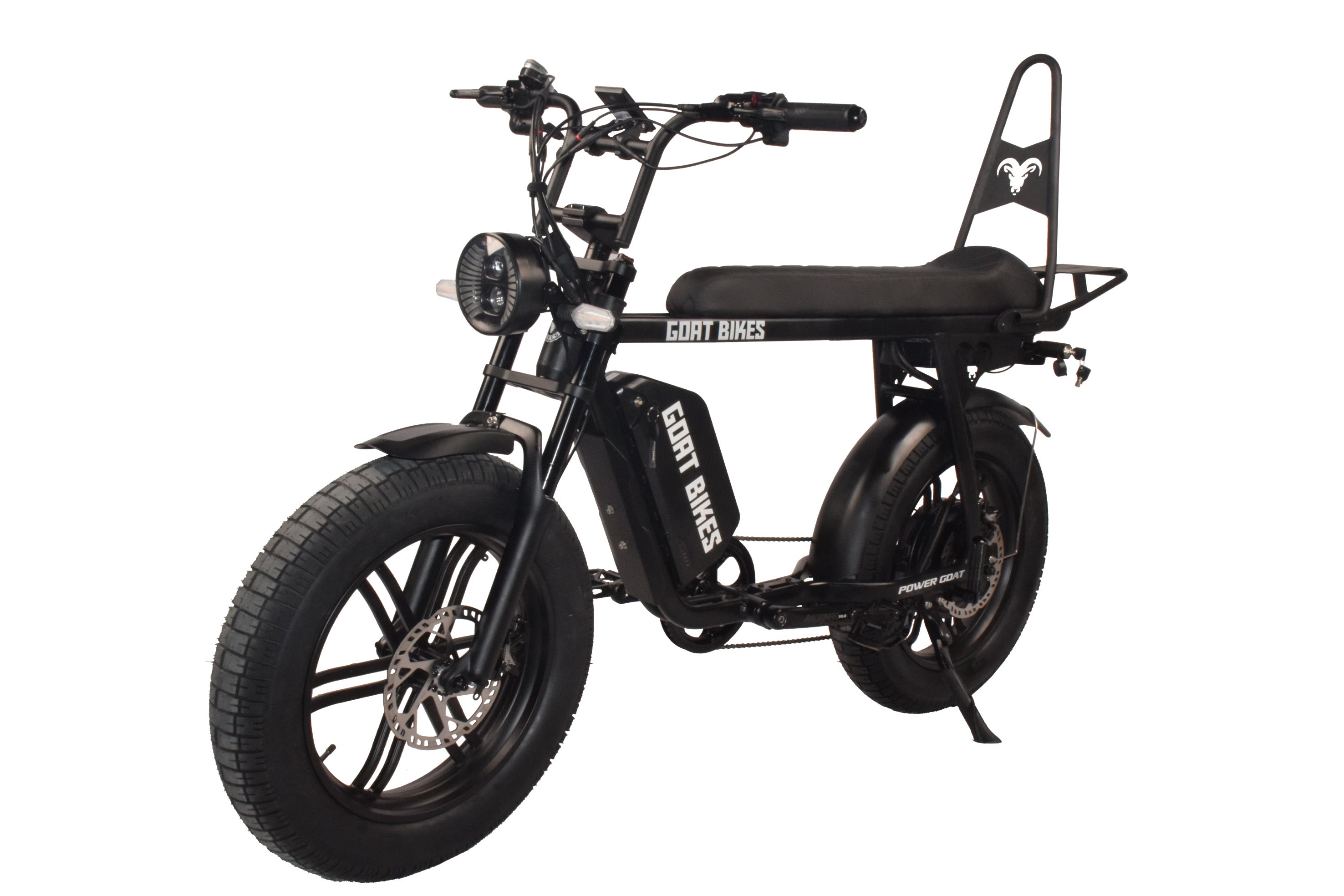 Backrest and Cargo Rack for Motor Goat and Power Goat