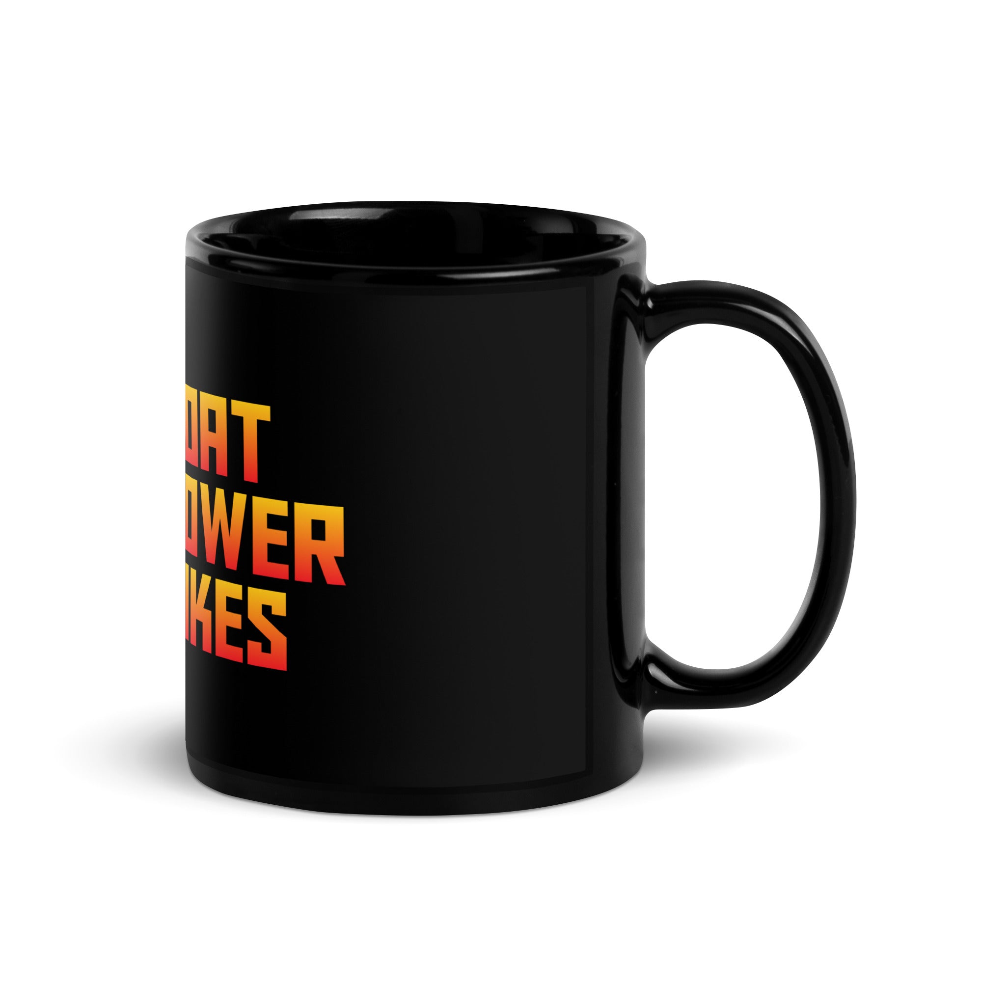 Black Glossy Mug