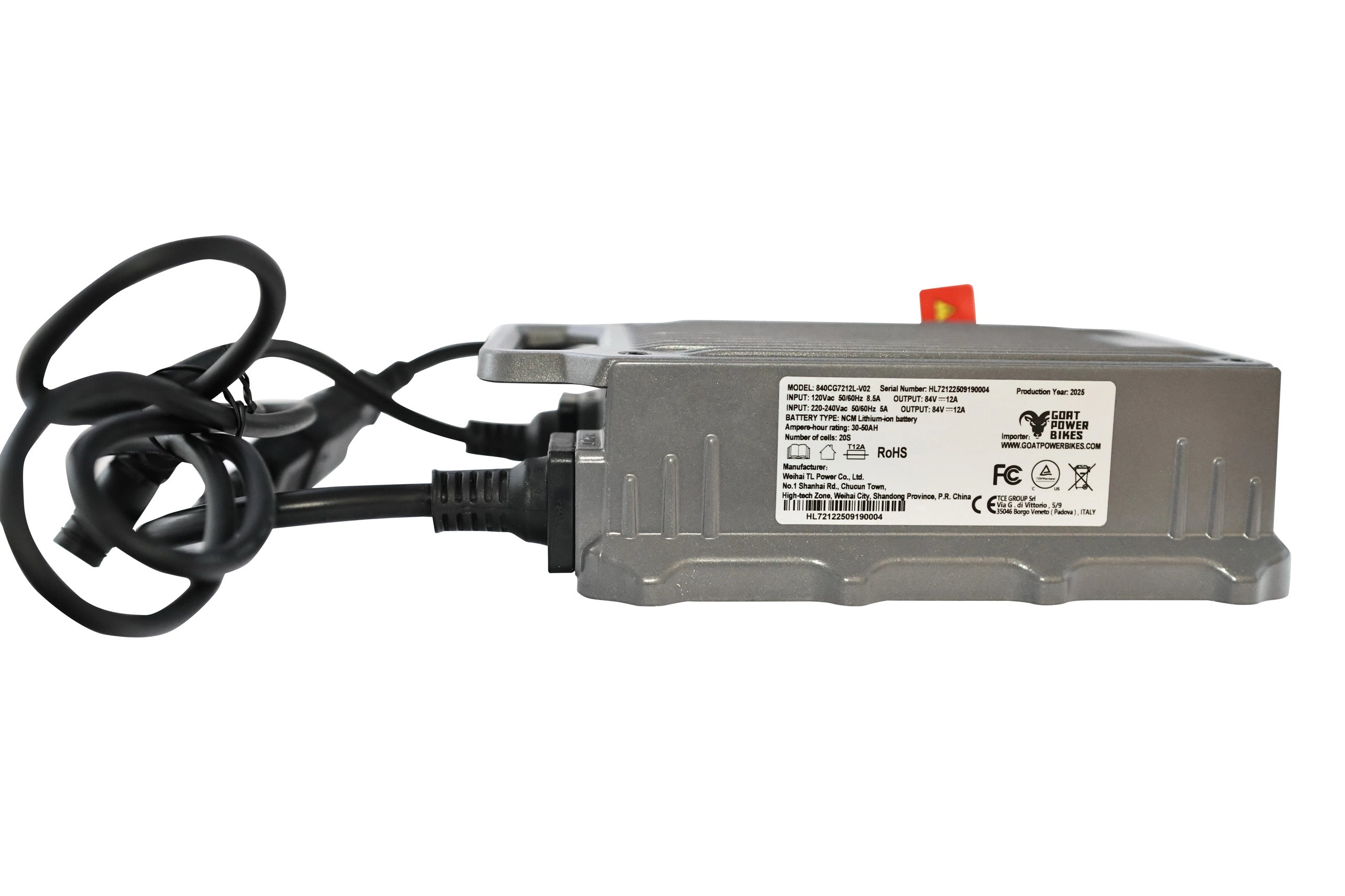 goat power bikes electric bike charger
