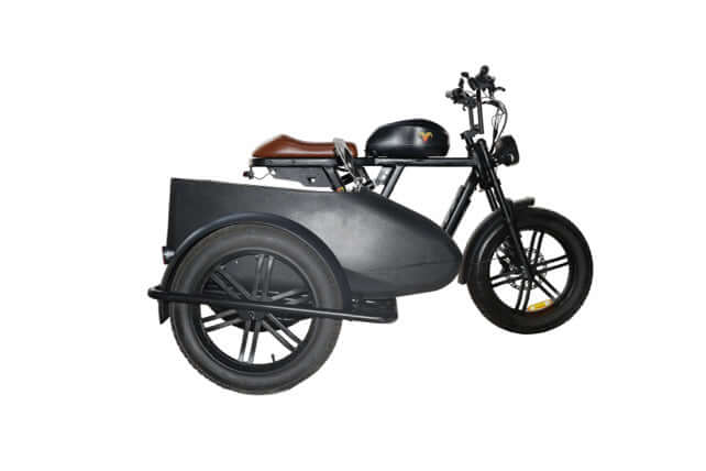 goat power bikes electric bike side cart