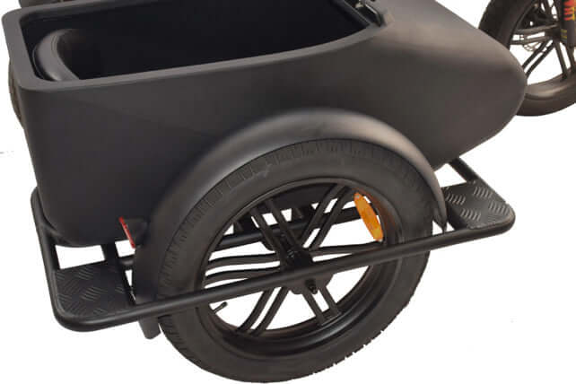 goat power bikes electric bike side cart