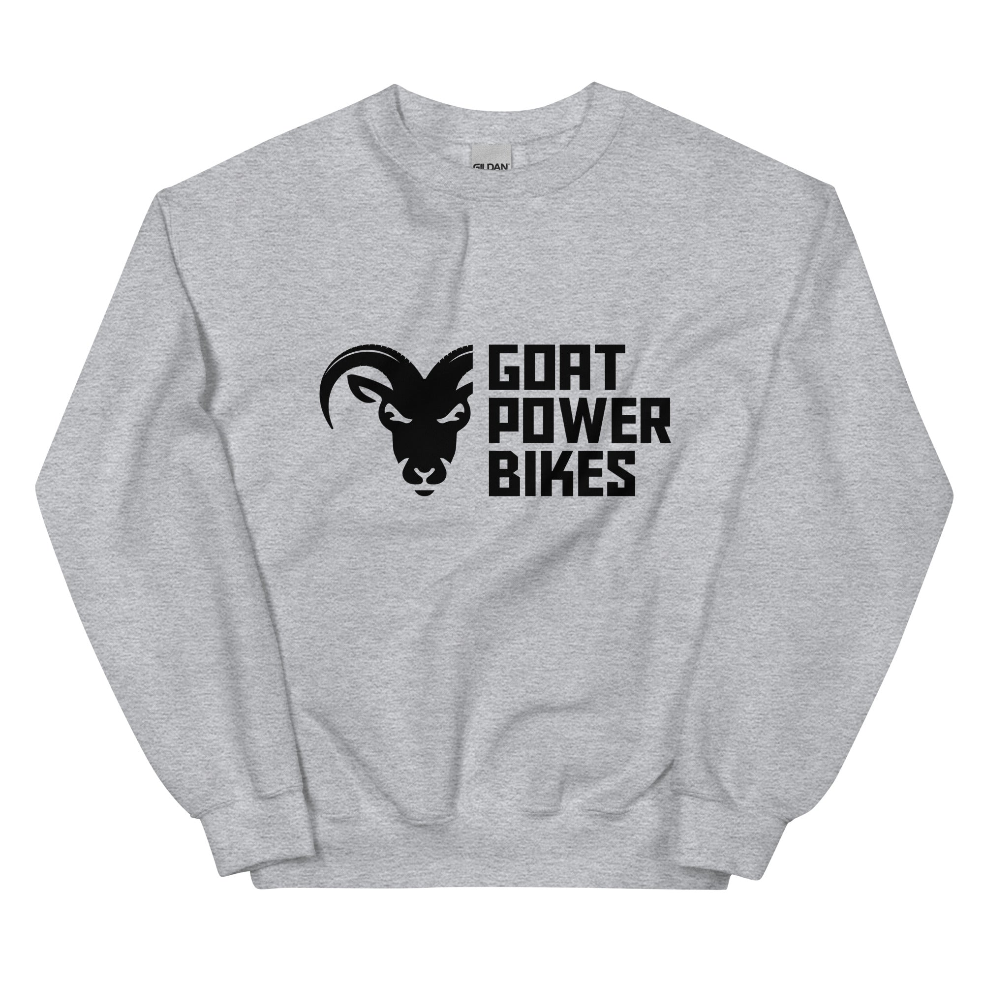 Full Black Logo Unisex Crewneck Sweatshirt