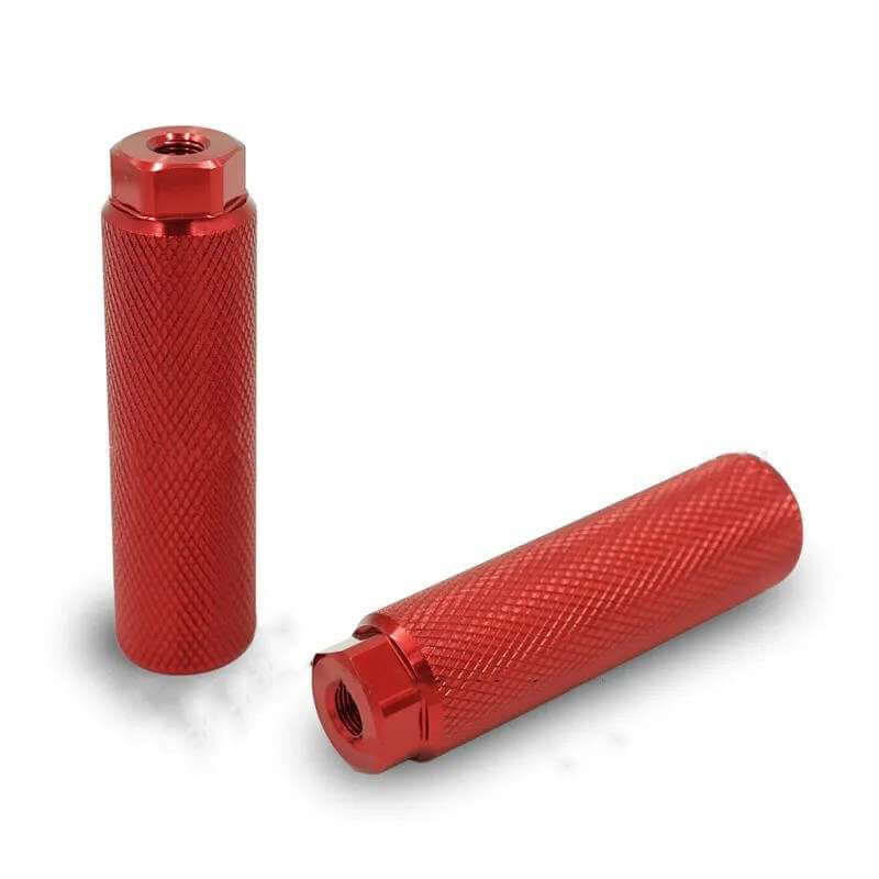 Goat Power Bikes Red Foot Pegs